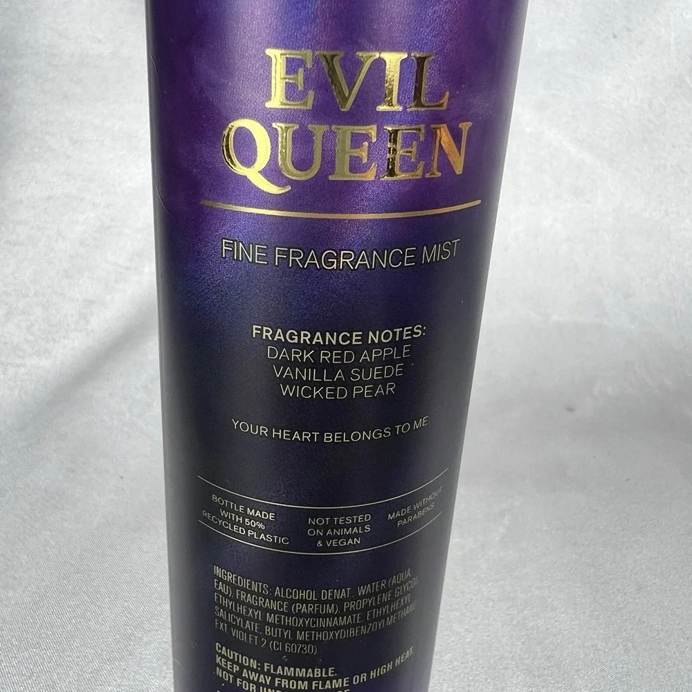 Set 2 Bath & Body Works DISNEY Villians EVIL QUEEN Fine Fragrance MIST Spray NEW